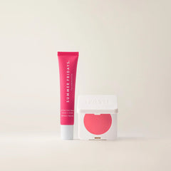 The Blush Lip Duo Pink Sunset Pink Guava