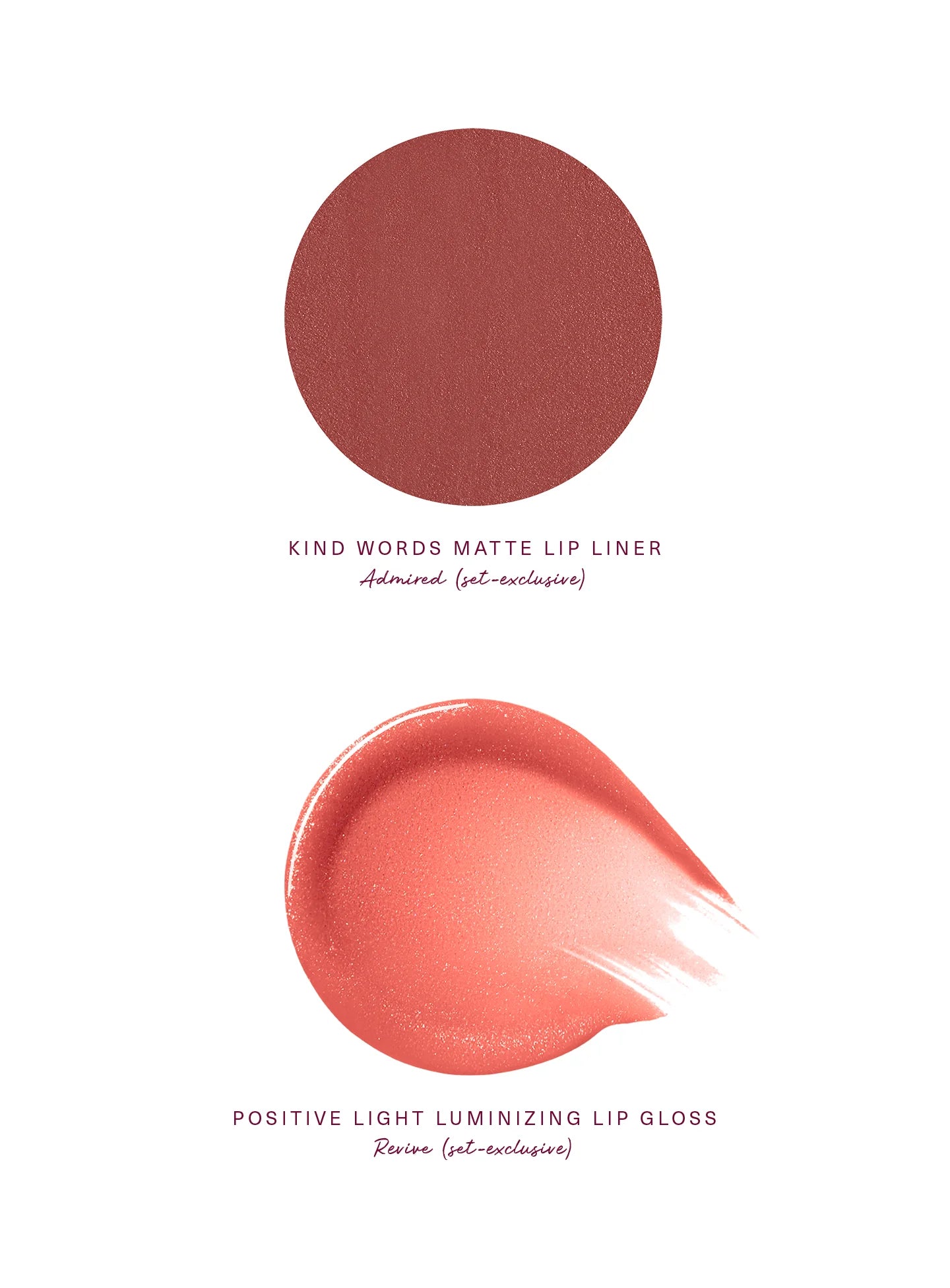 Glass Effect Lip Liner Gloss Duo