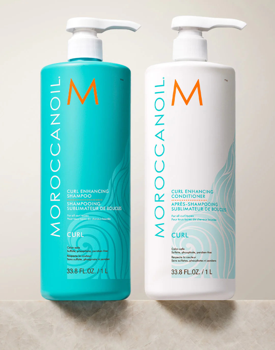 Curl Enhancing Shampoo Conditioner Liter Bundle