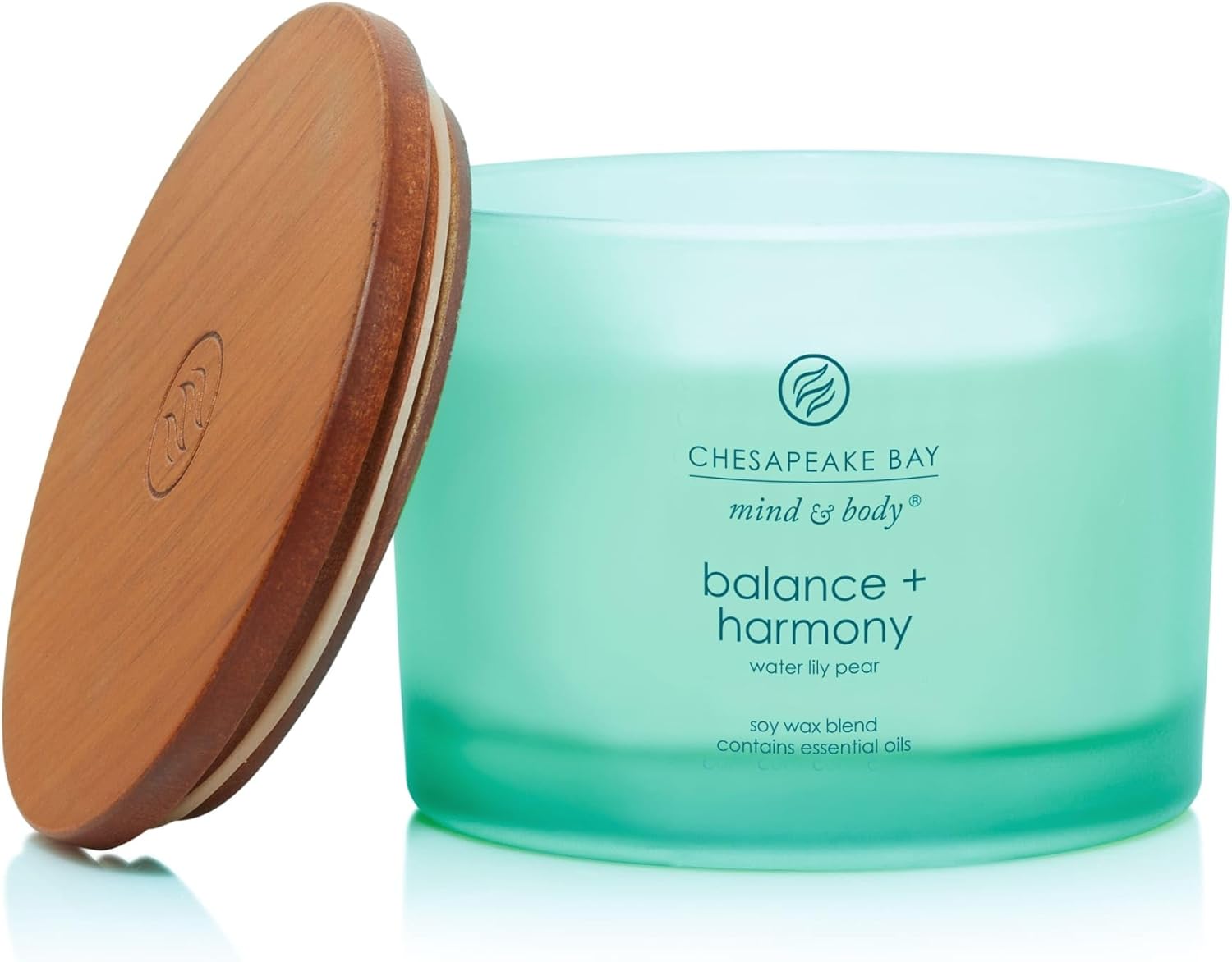 Candle Scented Candle Balance Harmony Water Lily Pear Coffee Table Home Décor