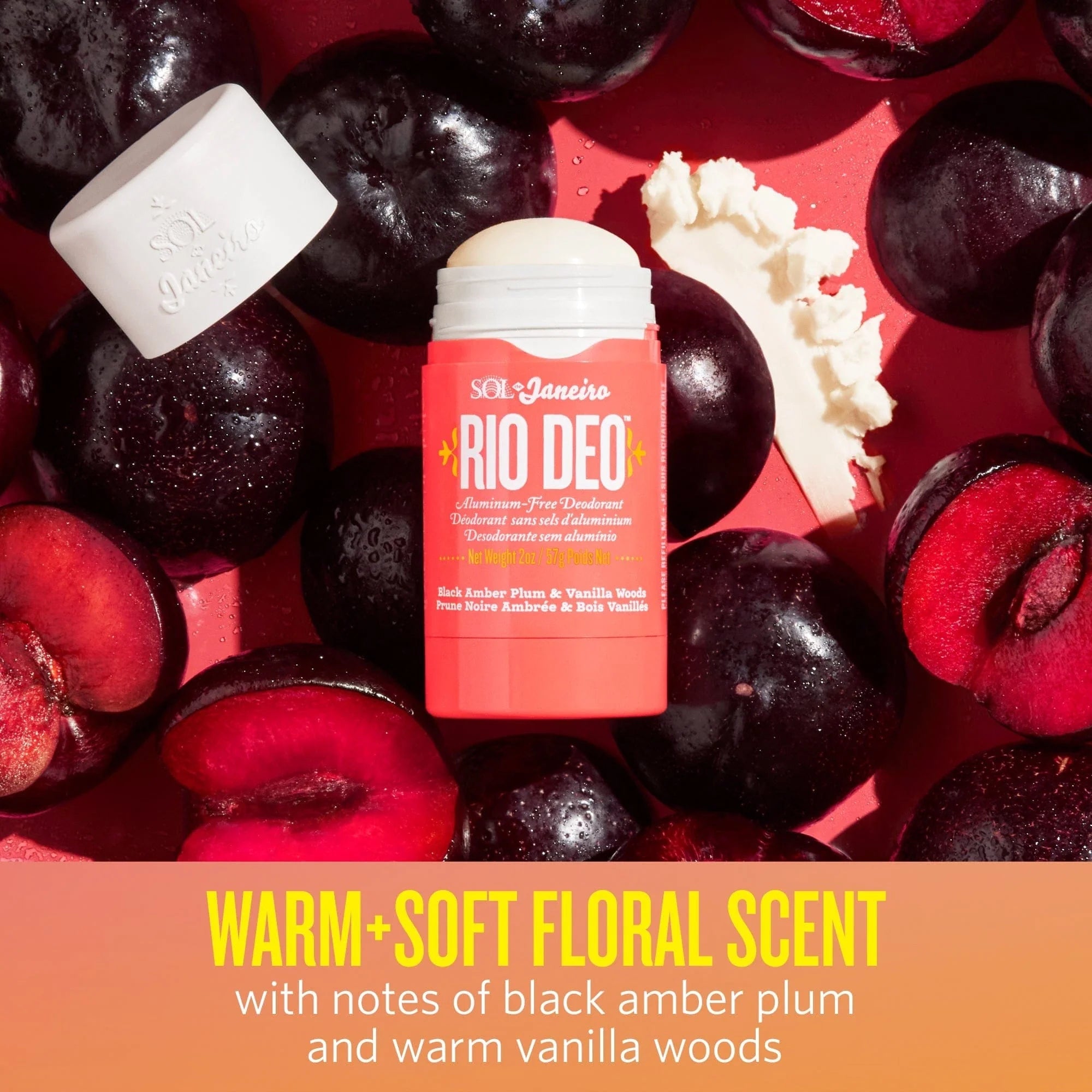 Rio Deo Aluminum Free Deodorant Cheirosa 40