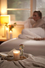 Candle Peace Tranquility Cashmere Jasmine Scented Candles Medium Size 2 Pack Perfect for Home Décor Relaxation and Gifting