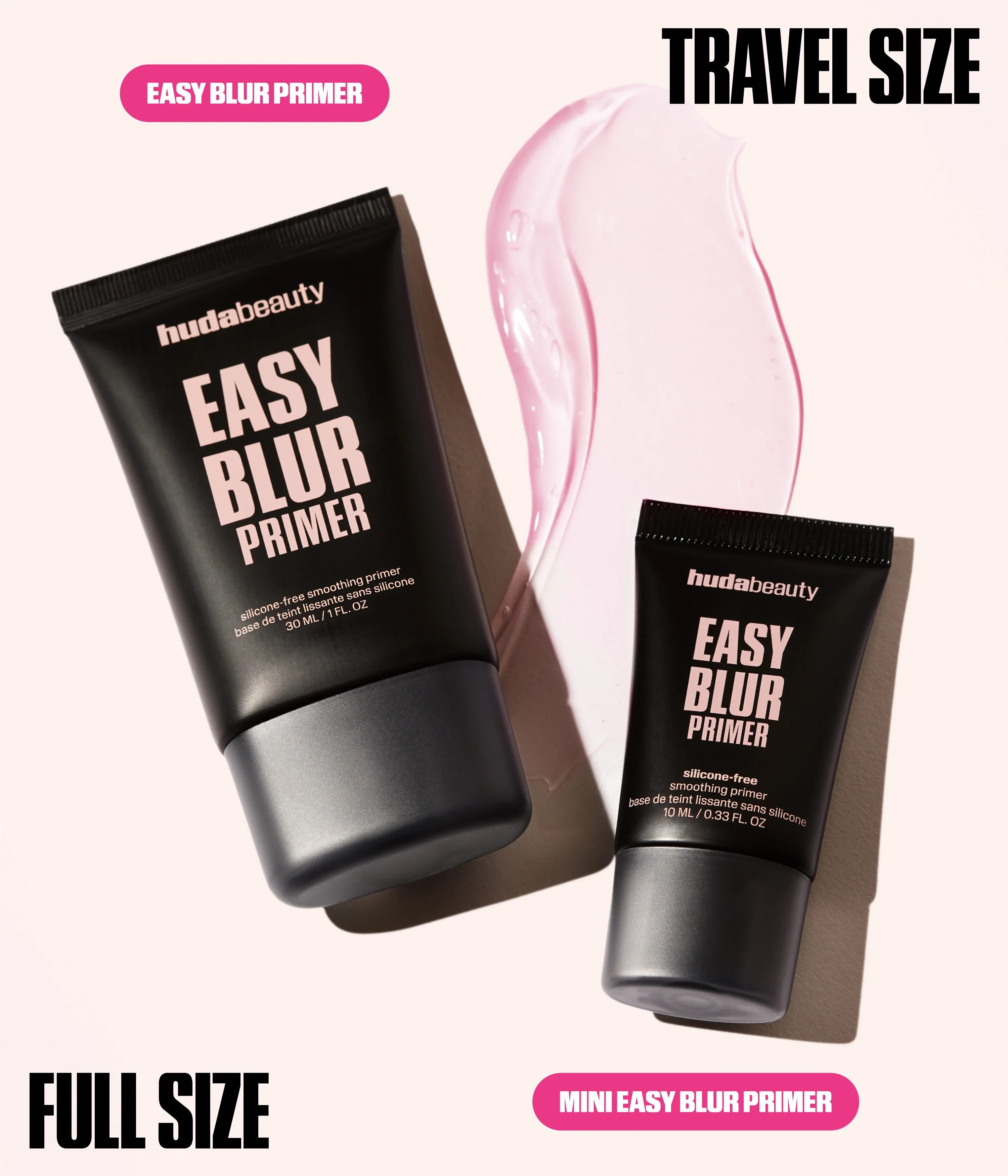Mini Easy Blur Silicone Free Smoothing Pore Minimizing Primer