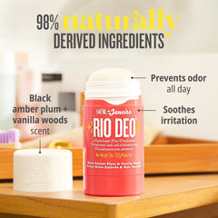 Rio Deo Aluminum Free Deodorant Cheirosa 40
