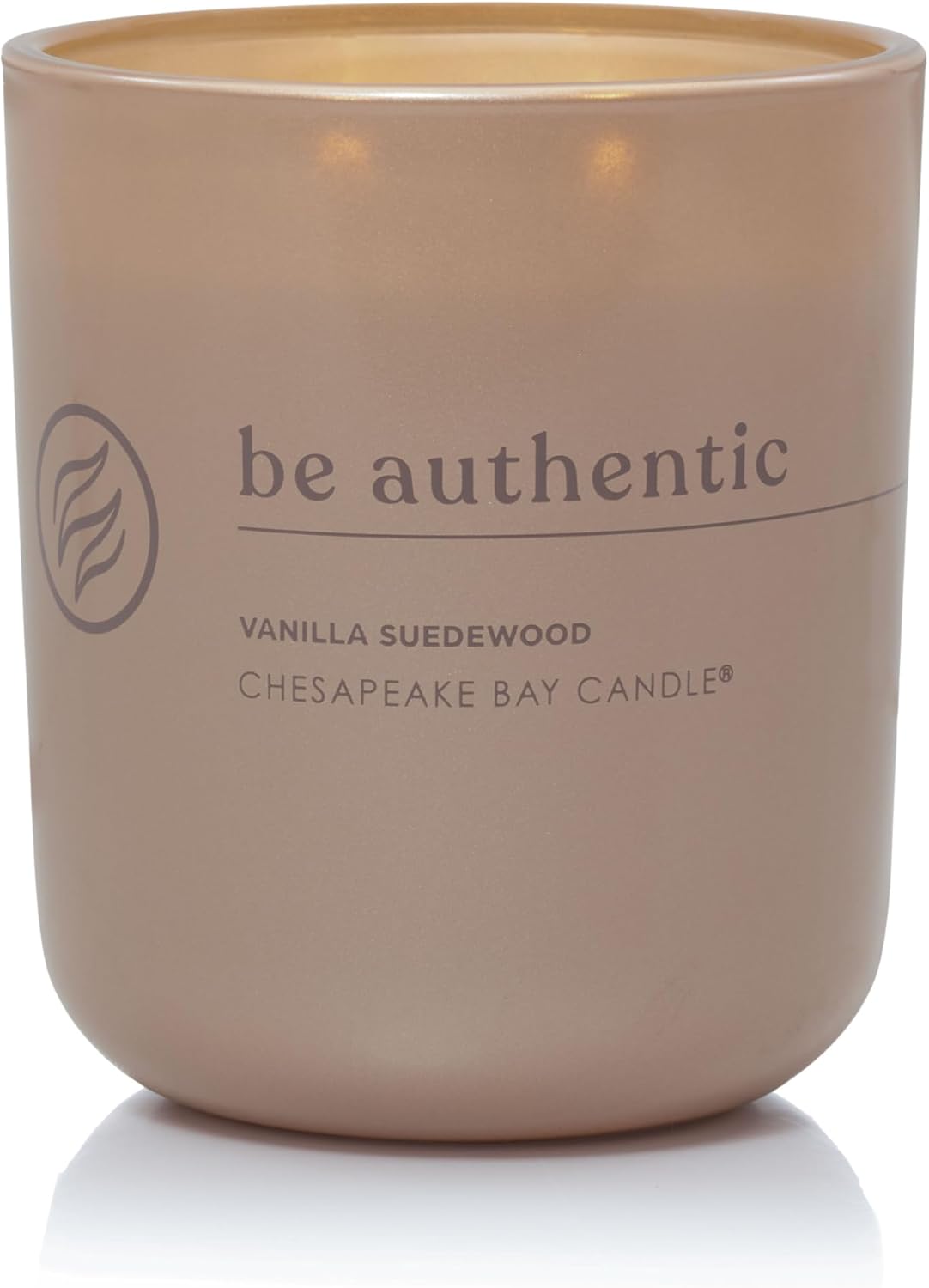 Candle Intentions Collection Candle Be Authentic Embrace Your True self Vanilla Suedewood 13 oz Home Décor
