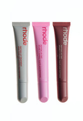 the peptide lip trio strawberry glaze jelly bean salty tan