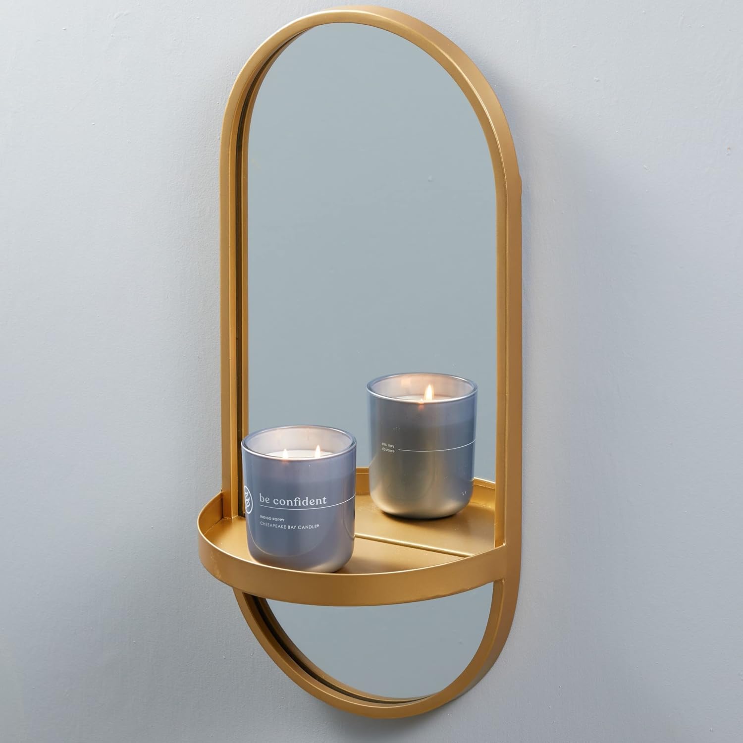Candle Intentions Collection Candle Be Confident You are enough Indigo Poppy 13 oz Home Décor