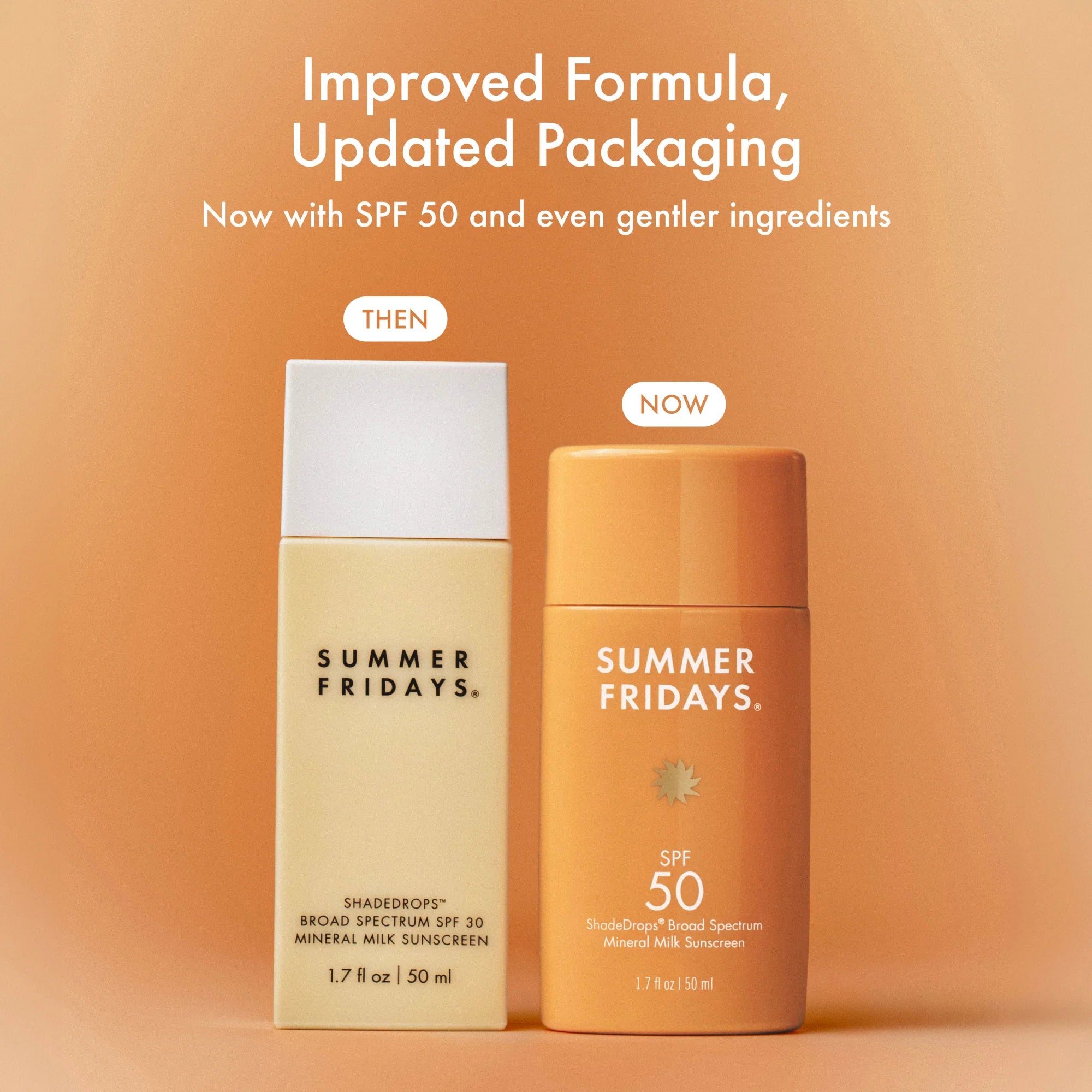 ShadeDrops Broad Spectrum SPF 50 Mineral Milk Sunscreen CAN