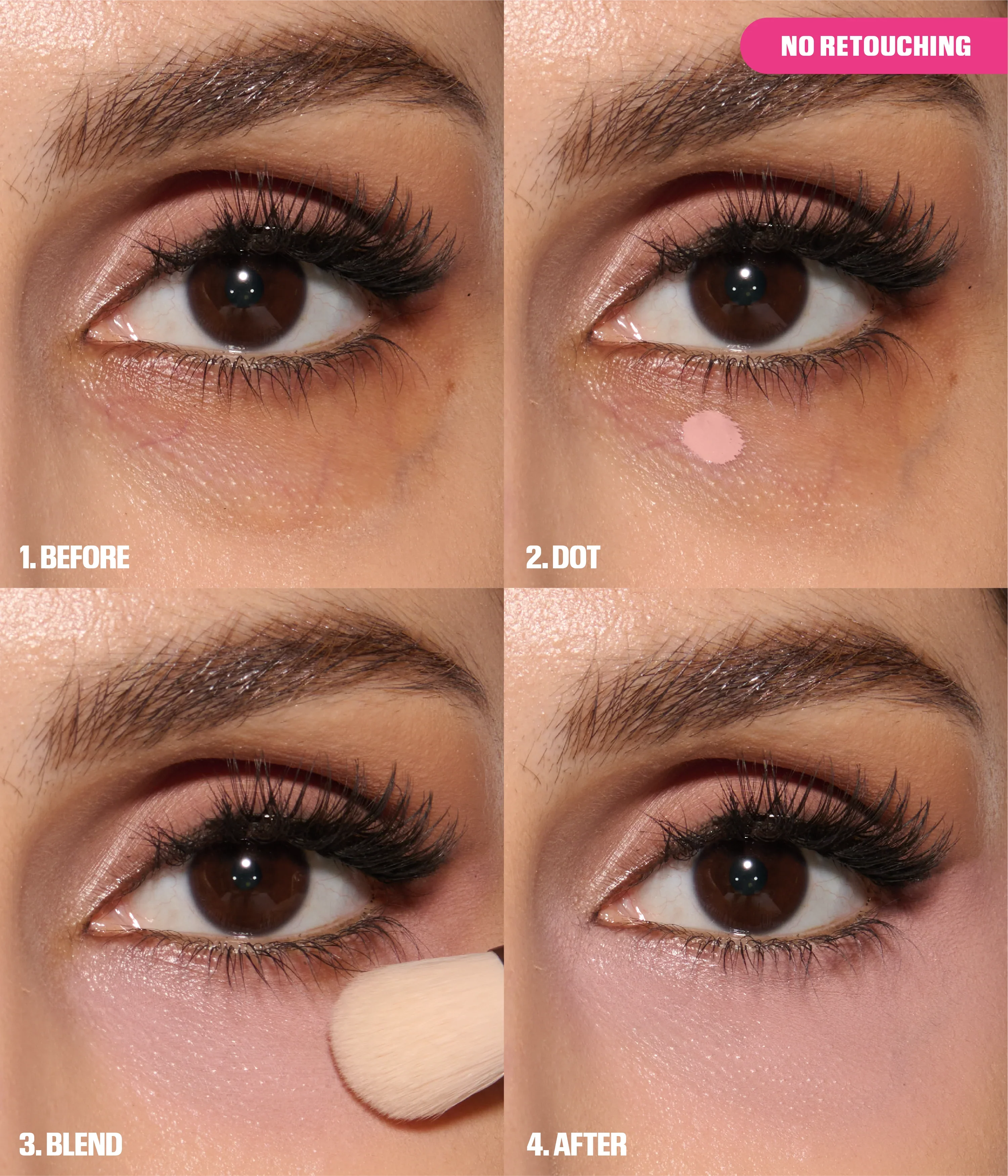 The Undereye Buff Brush Kit