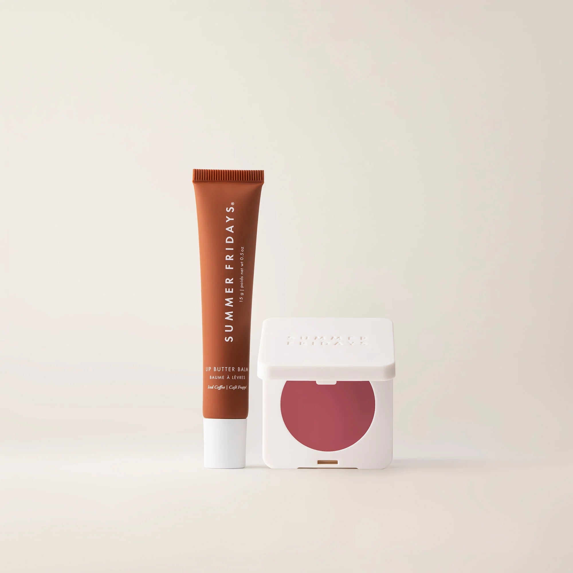 The Blush Lip Duo Dusty Rose Iced Coffee