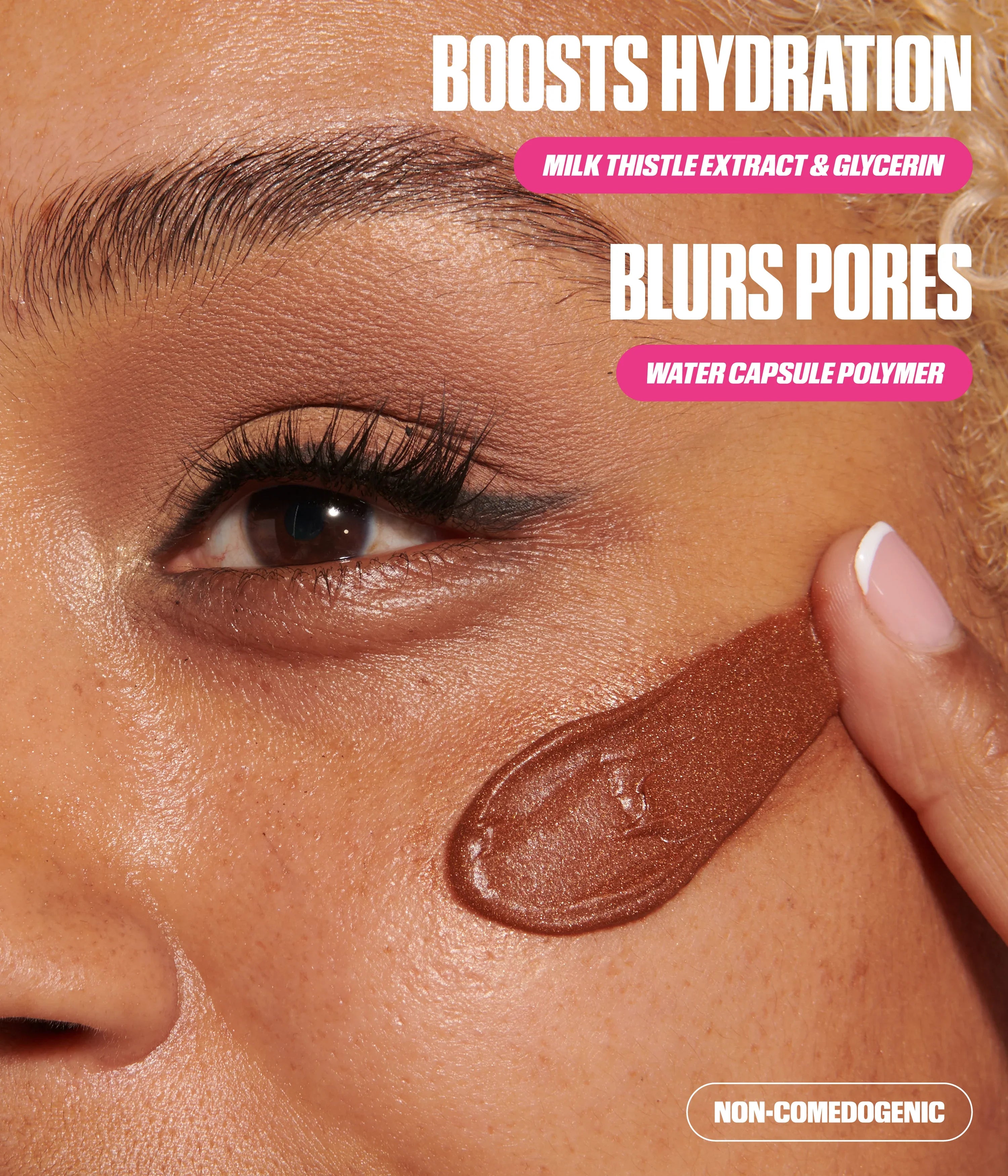 Mini Easy Blur Silicone Free Smoothing Primer Bronze Fudge