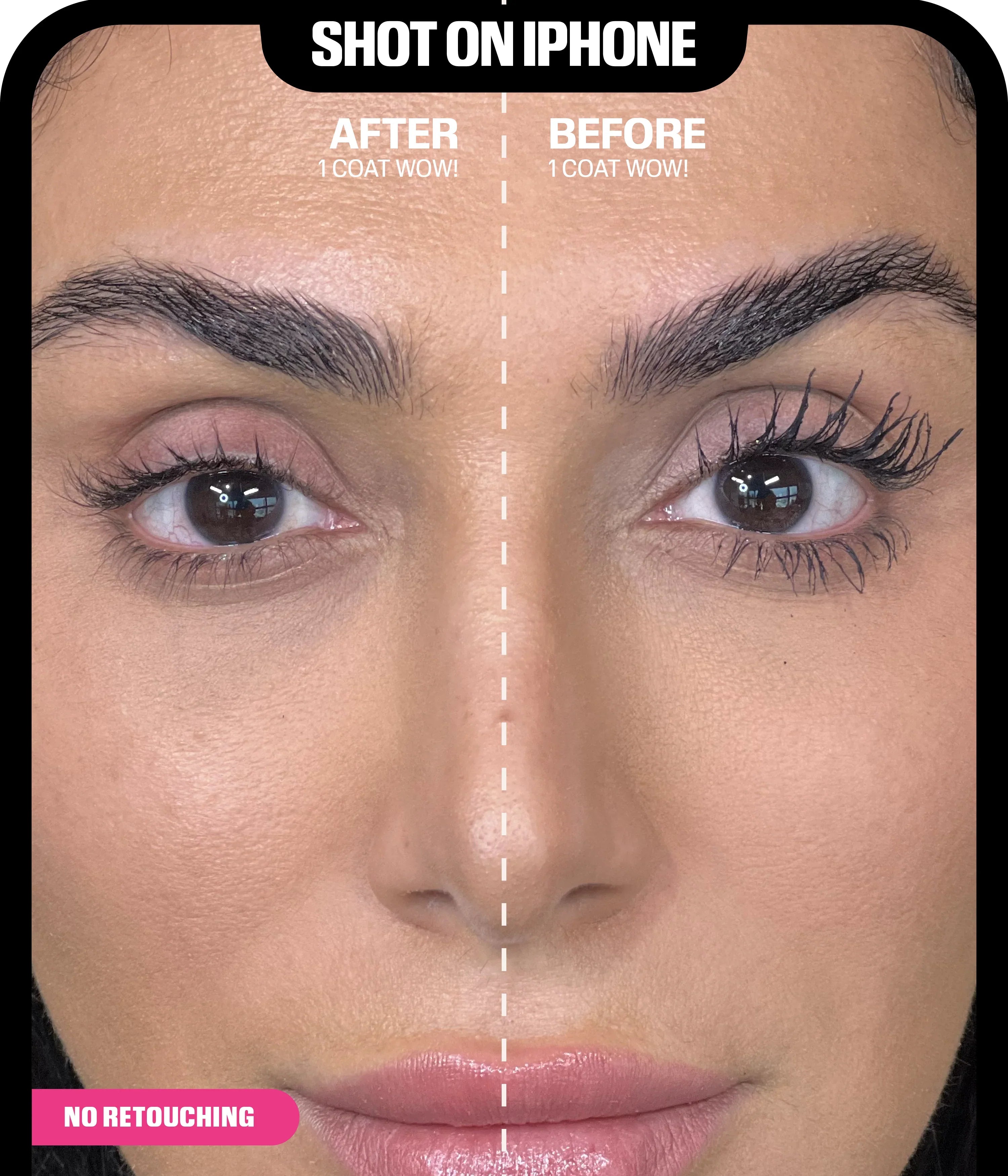 HUDA BEAUTY 1 COAT WOW Extra Volumizing and Lifting Mascara