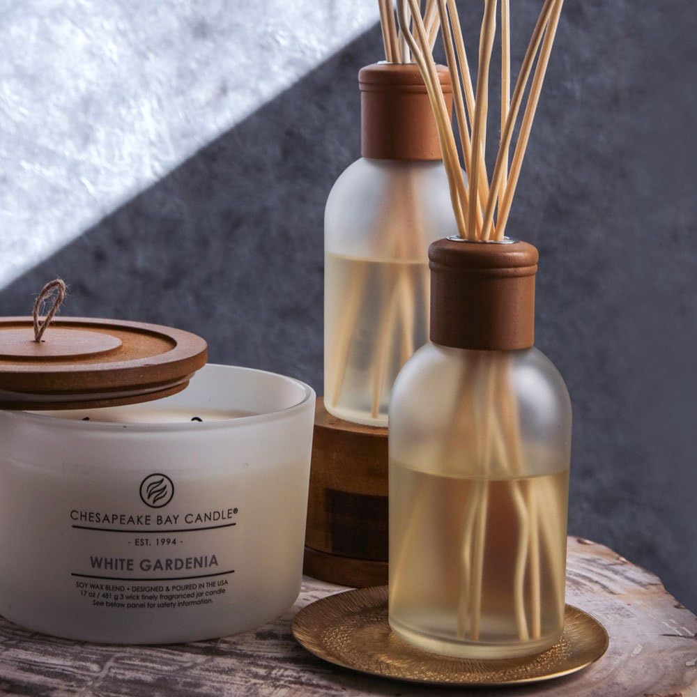 Candle Reed Diffuser White Gardenia