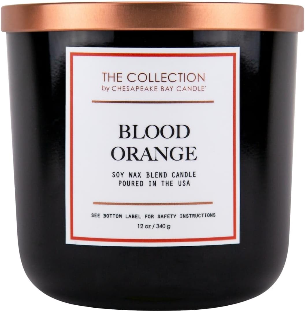 Candle TA35216 Candle The Collection Two Wick Scented Candle Blood Orange