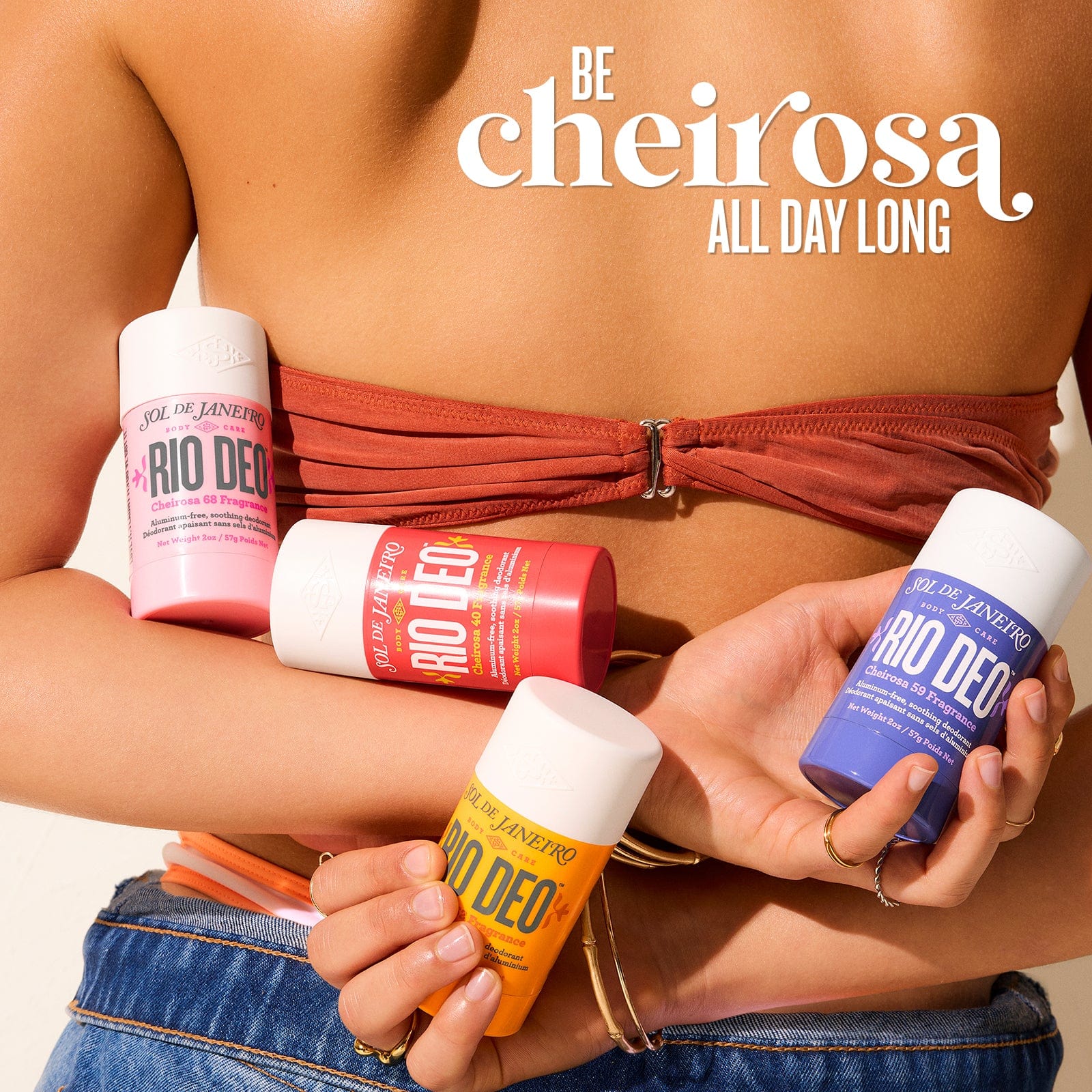 Rio Deo Aluminum Free Deodorant Cheirosa 59