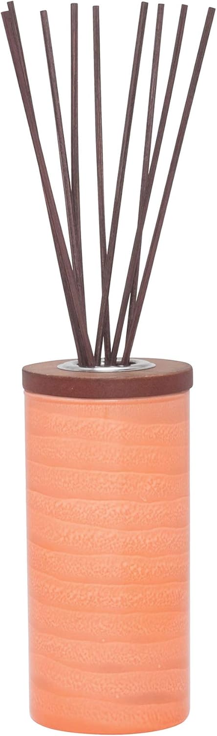 Candle Mind Body Serenity Reed Diffuser Uplift with Pure Essential Oils Orange Pear Lemon Cedarwood