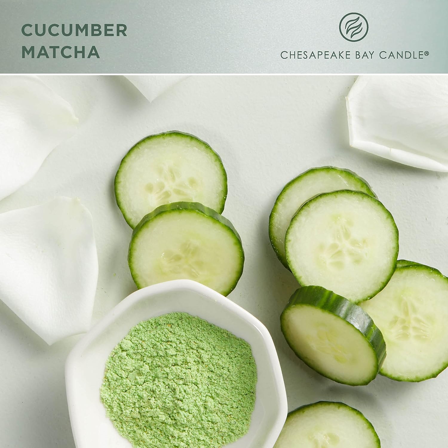 Candle Intentions Collection Candle Be Reflective Take time to look inward Cucumber Matcha 13 oz Home Décor