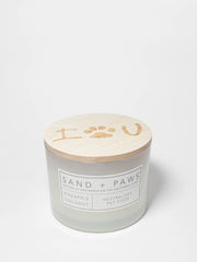Sand + Paws Pineapple Coconut 12 oz scented candle