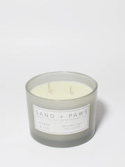 Sand + Paws Amber & Fig 12 oz scented candle