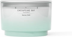 145oz Marine Drift Scented Candle Mood Evoking Fragrance Sea Glass Inspired Jar Premium Soy Blend Wax with Essential Oils Coastal Fragrance for Home Décor or Gifting