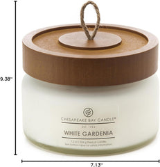 Candle Scented Candle White Gardenia Small