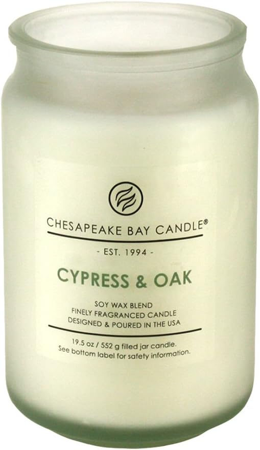 Candle PT18478 Scented Candle Cypress Oak Large Jar