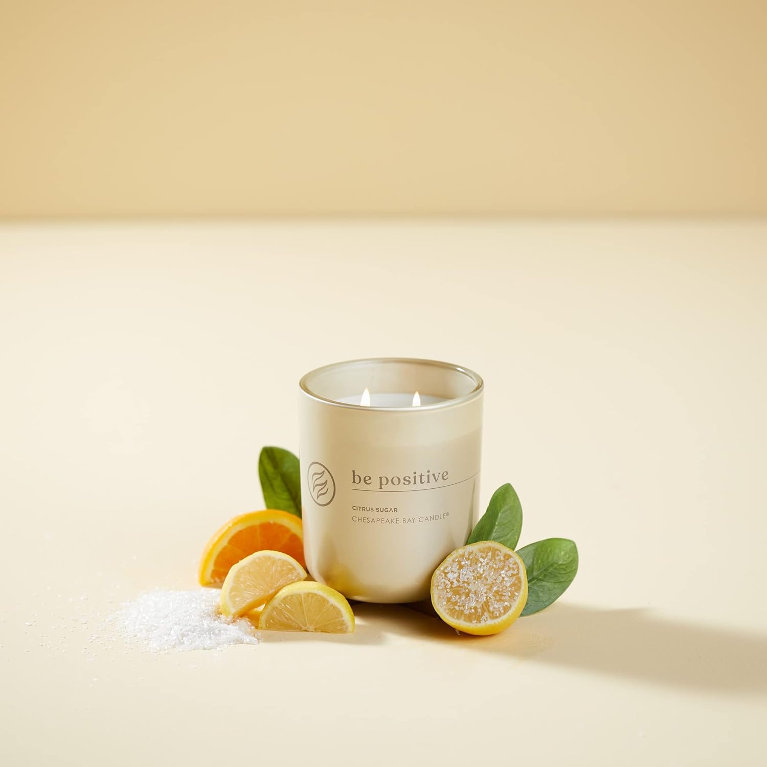 Candle Intentions Collection Candle Be Positive Perspective is everything Citrus Sugar 13 oz Home Décor