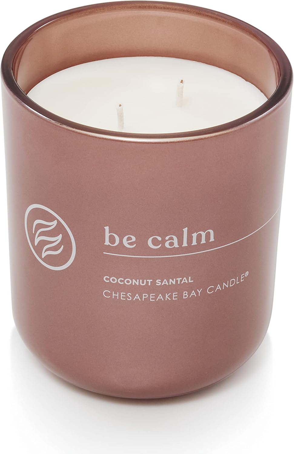 Candle Intentions Collection Candle Be Calm Relax and let go Coconut Santal 13 oz Home Décor