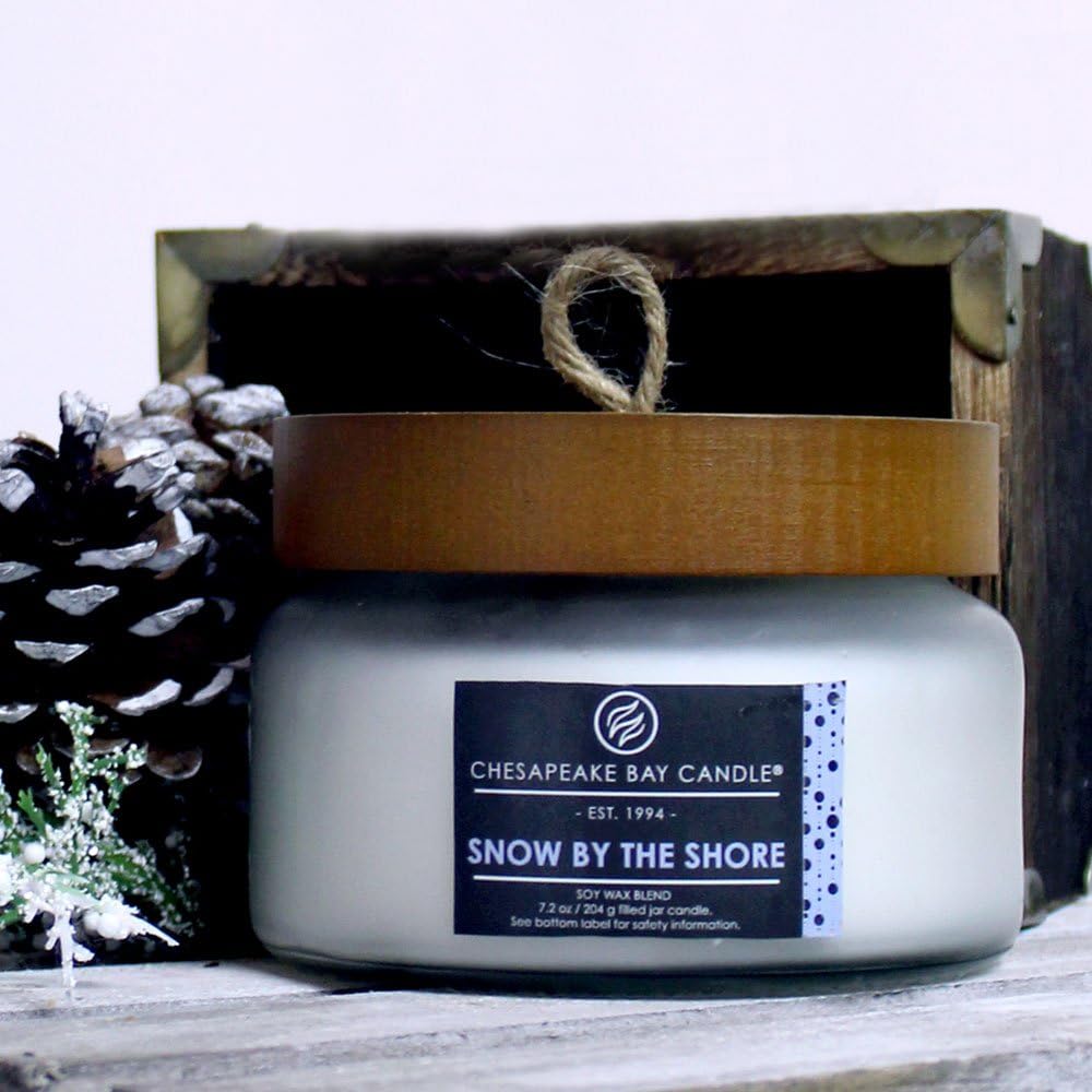 Candle Heritage Scented Candle Snow by the Shore Small