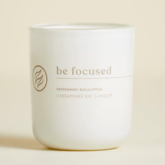 Candle Intentions Collection Candle Be Focused Remember what matters Peppermint Eucalyptus 13 oz Home Décor
