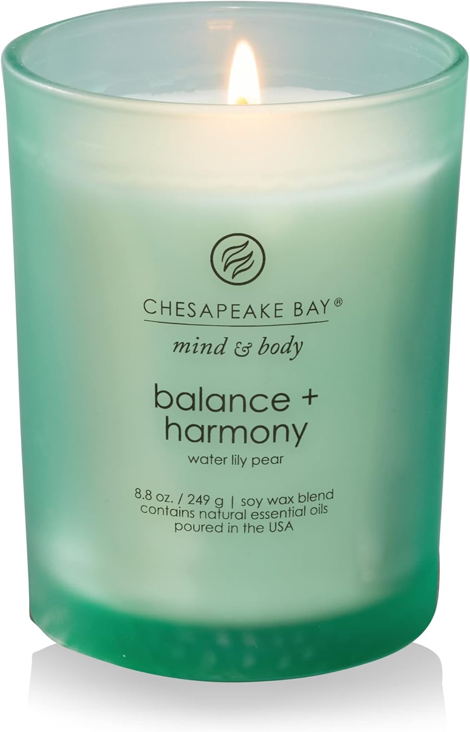 Candle Scented Candle Serenity Calm Lavender Thyme Coffee Table Home Décor Scented Candle Balance Harmony Water Lily Pear Medium Home Décor