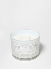 Sand + Paws Clean Waves 12 oz scented candle