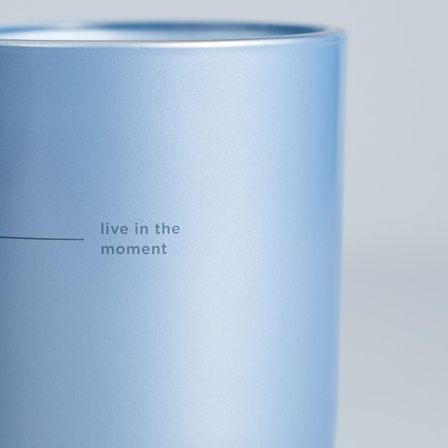 Candle Intentions Collection Candle Be Present Live in the moment Cypress Sea Minerals 13 oz Home Décor