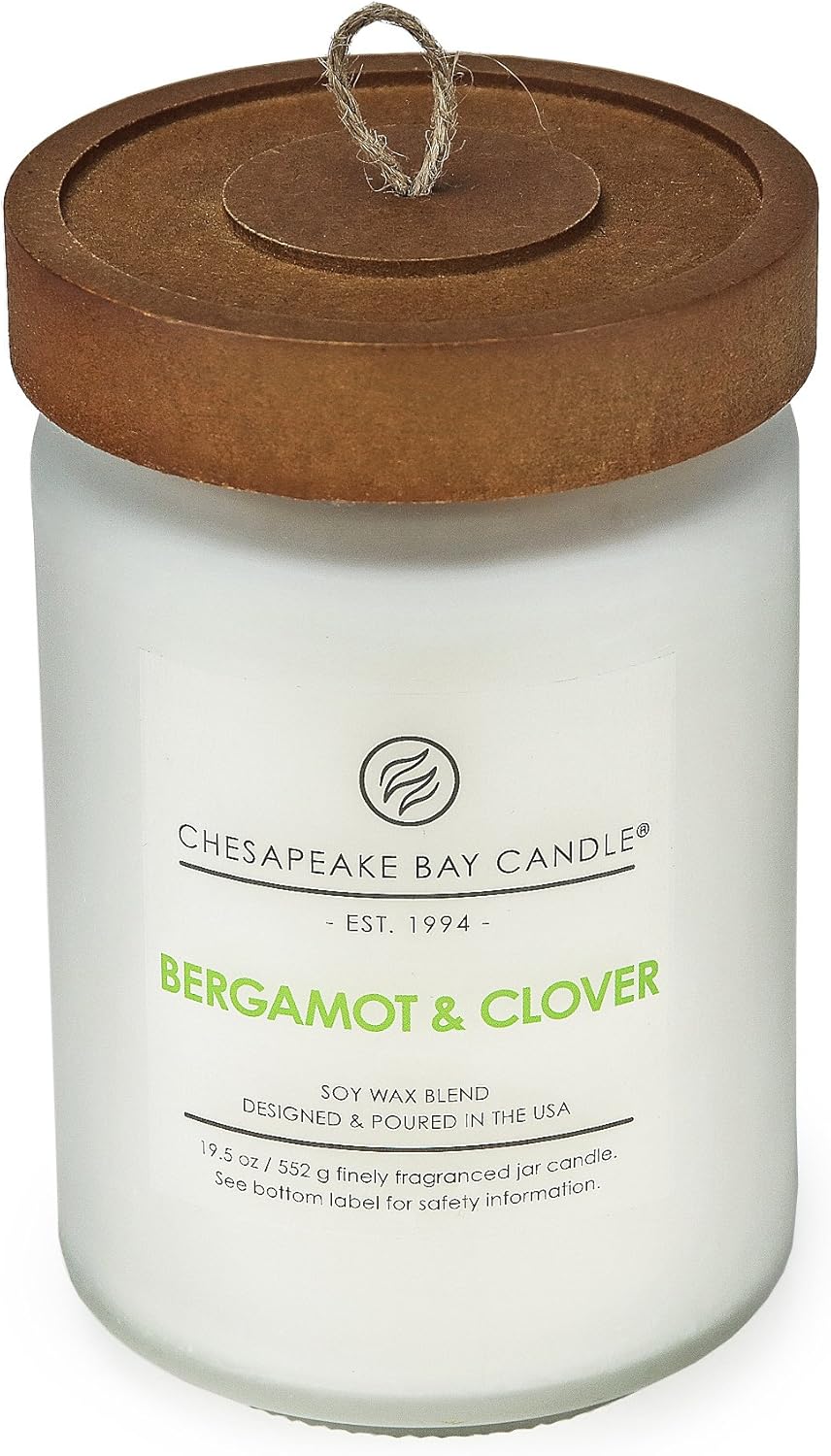 Candle PT40674 Scented Candle Bergamot Clover Large Jar