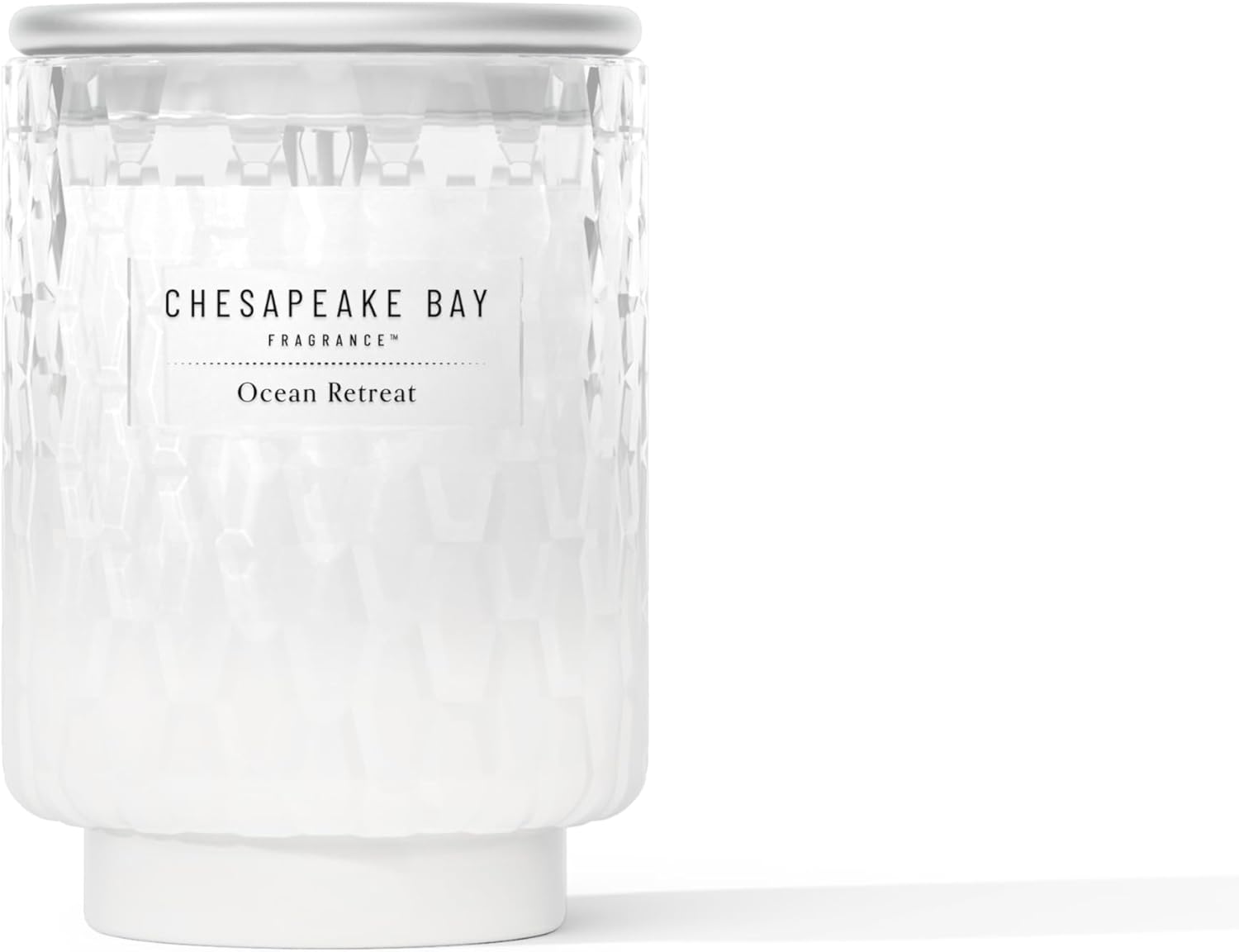 8oz Ocean Retreat Scented Candle Mood Evoking Fragrance Textured Sea Glass Inspired Jar Premium Soy Blend Wax with Essential Oils Coastal Fragrance for Home Décor or Gifting