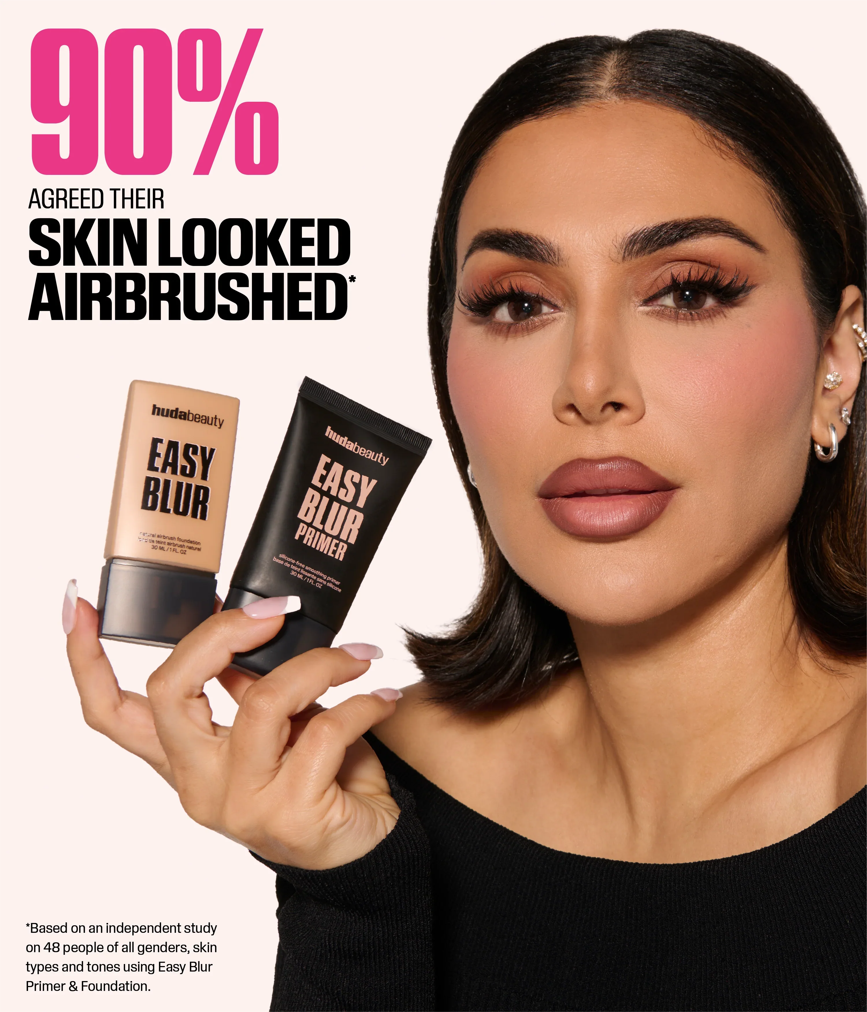 Mini Easy Blur Silicone Free Smoothing Pore Minimizing Primer