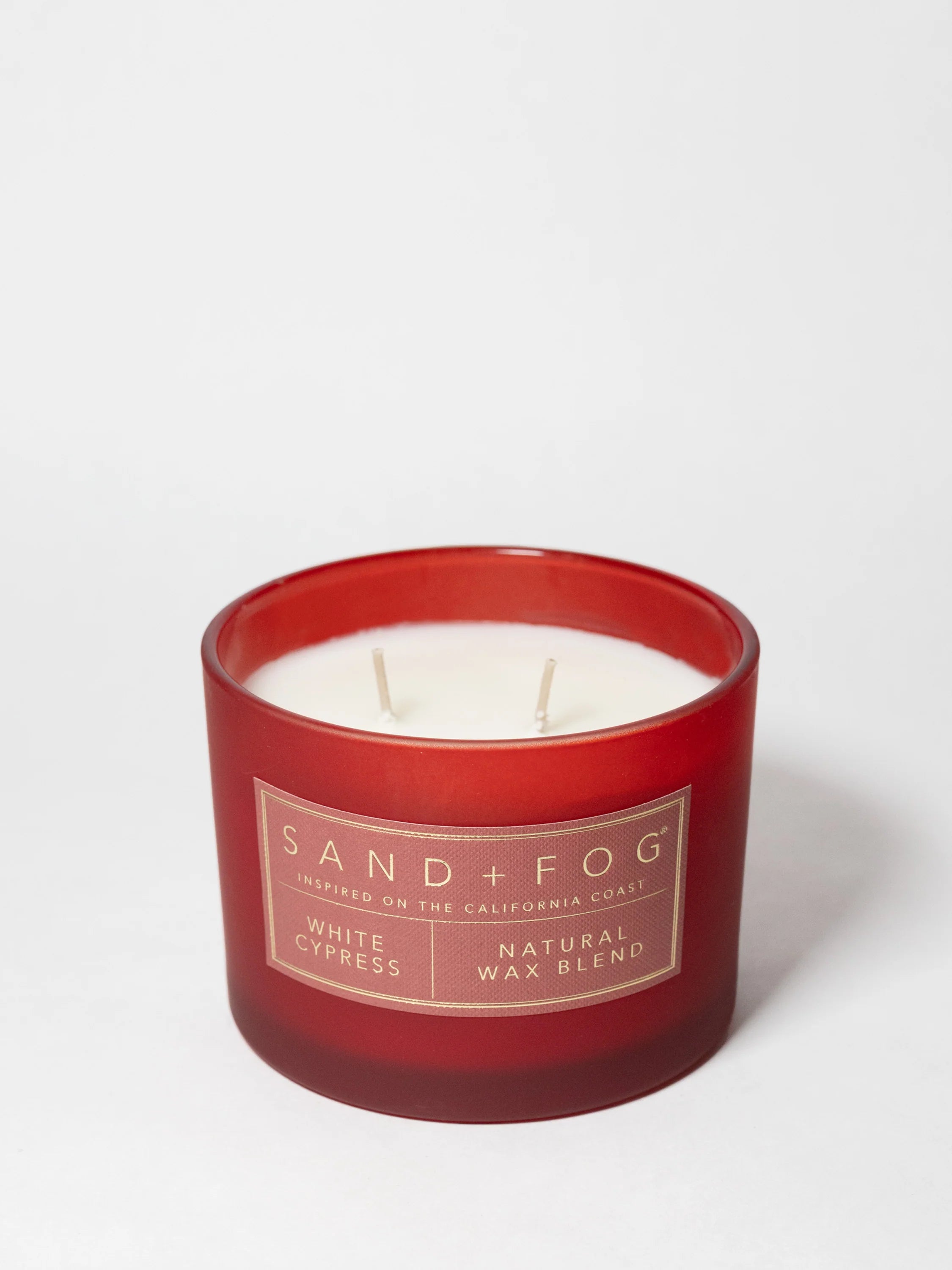 White Cypress 12 oz scented candle