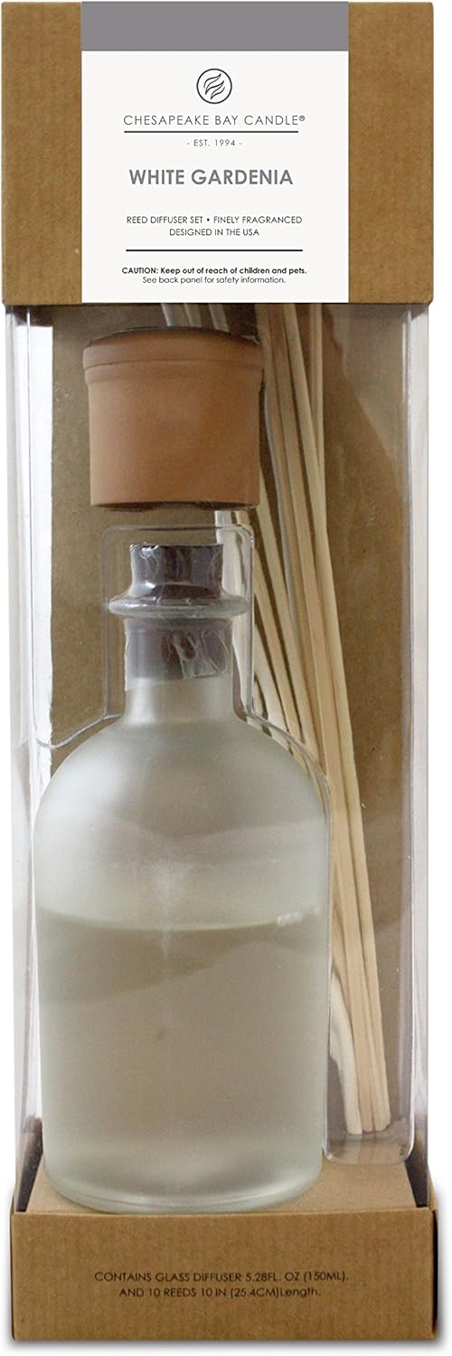 Candle Reed Diffuser White Gardenia