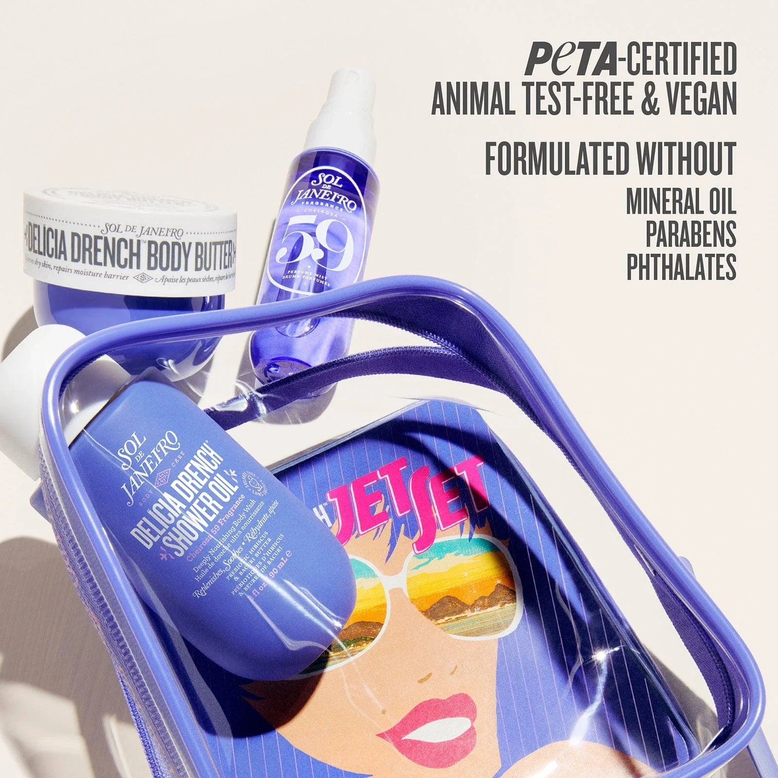Delícia Drench Jet Set