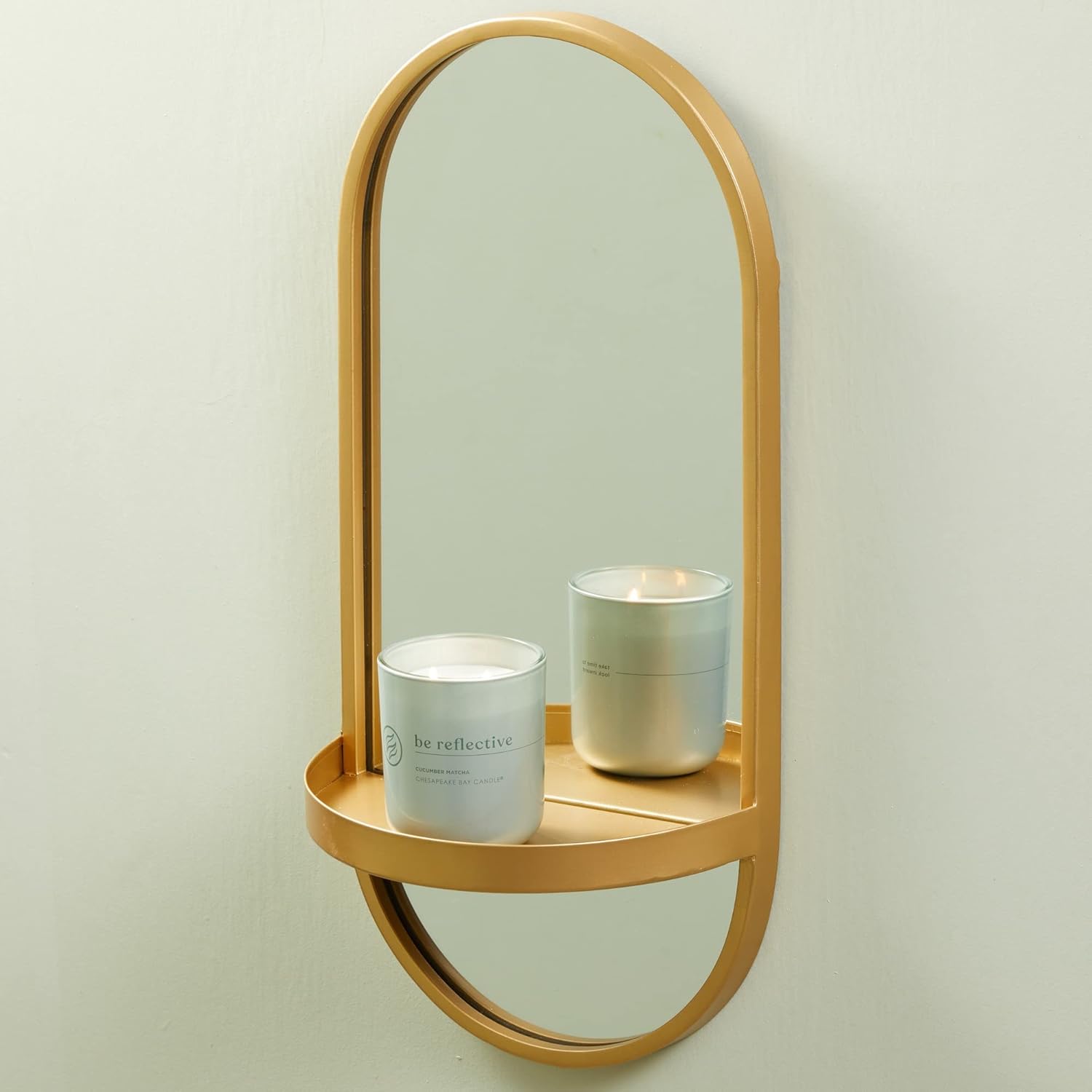 Candle Intentions Collection Candle Be Reflective Take time to look inward Cucumber Matcha 13 oz Home Décor