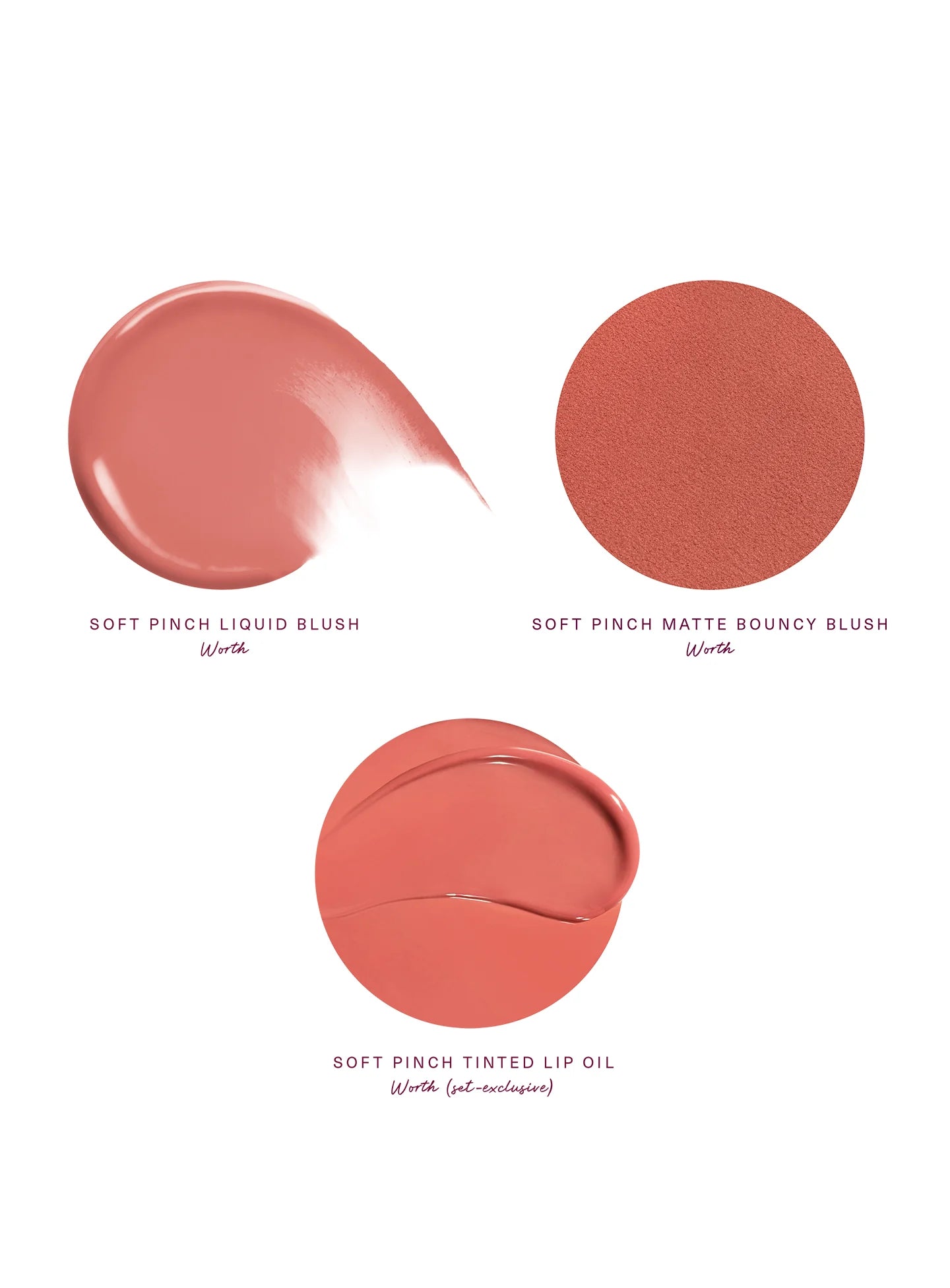 Soft Pinch Cheek Lip Trio