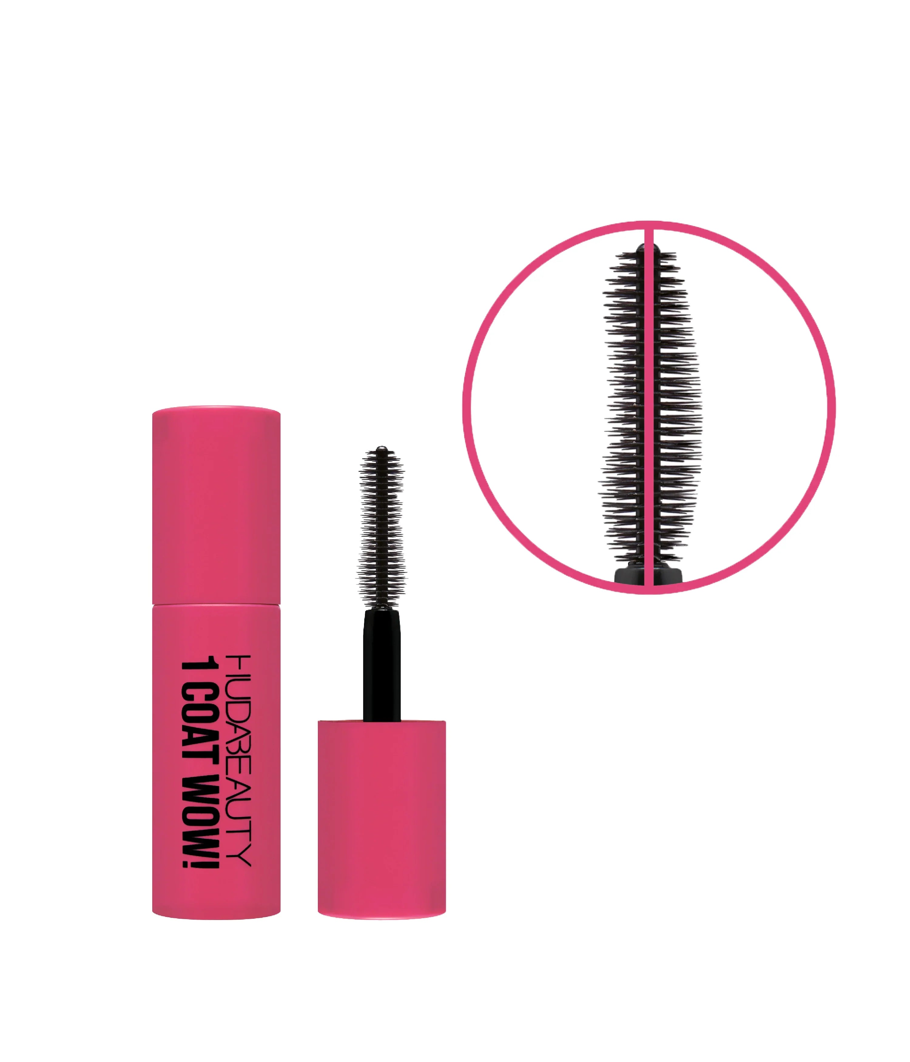 Huda Beauty 1 Coat WOW Extra Volumizing and Lifting Mascara Mini