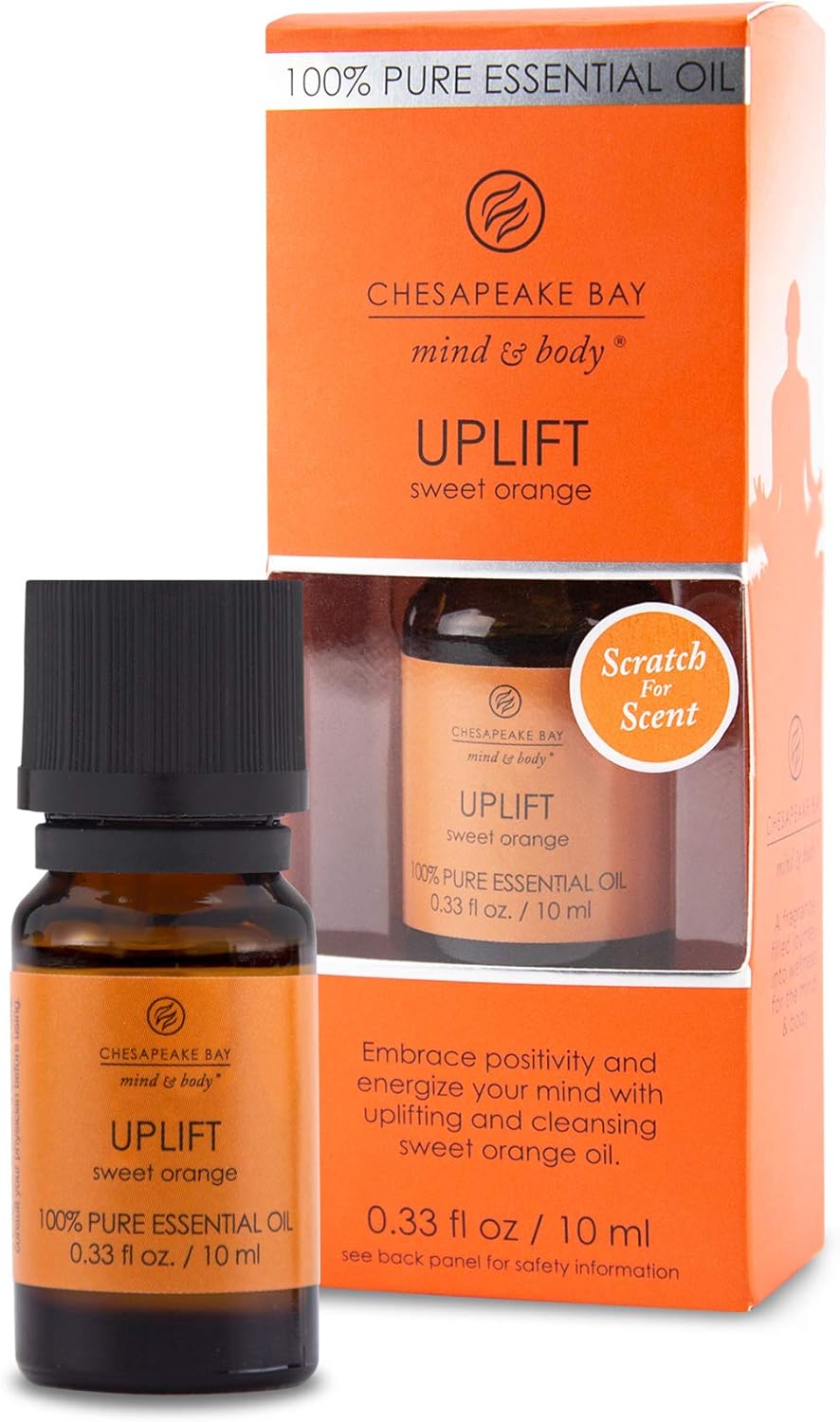 Candle PT40934 100 Pure Essential Diffuser Oil 10ml Uplift Sweet Orange
