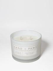 Sand + Paws Cedar & Lavender 12 oz scented candle