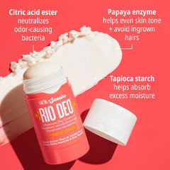 Rio Deo Aluminum Free Deodorant Cheirosa 40