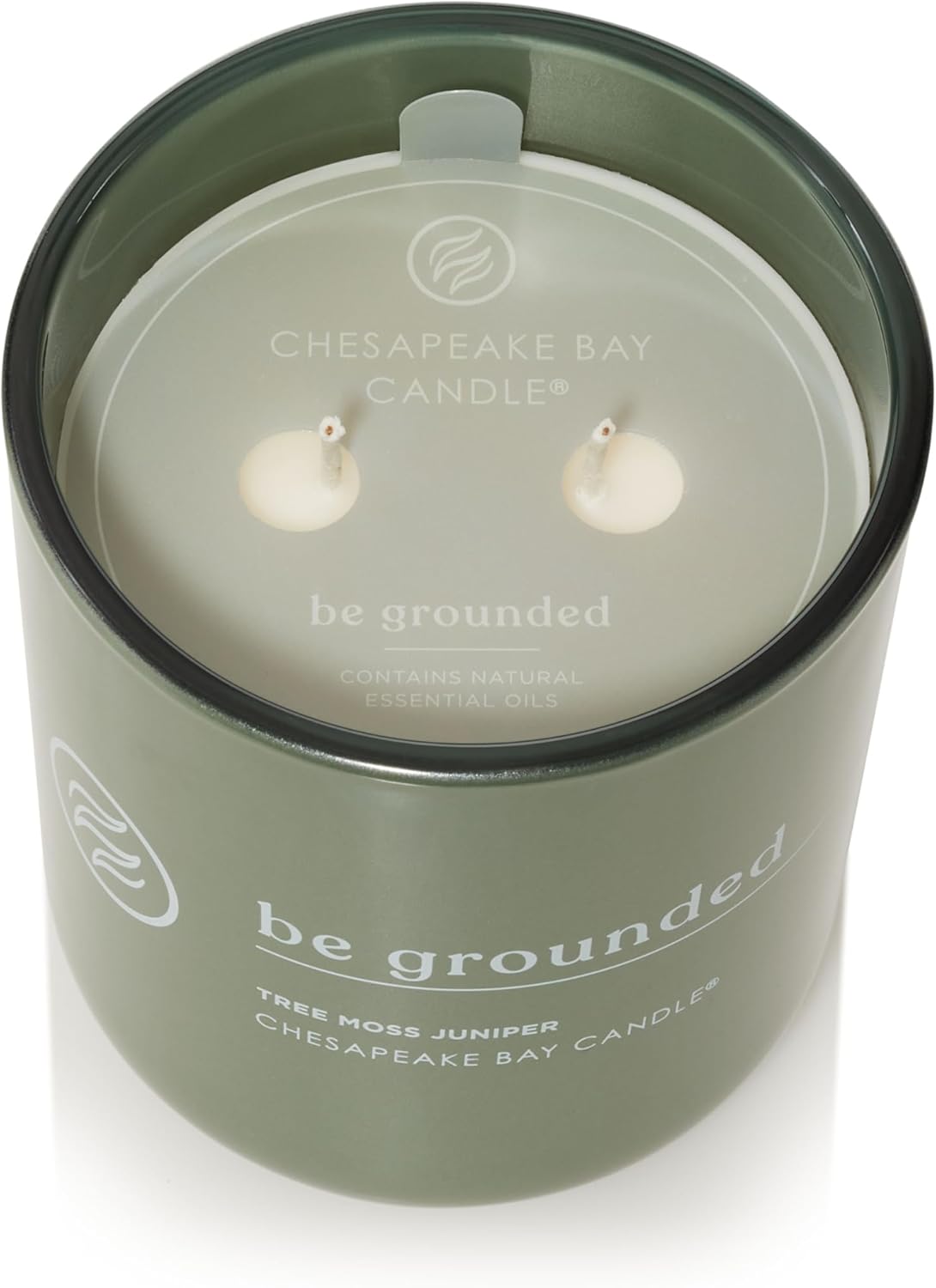 Candle Intentions Collection Candle Be Grounded Find Your Center Tree Moss Juniper 13 oz Home Décor
