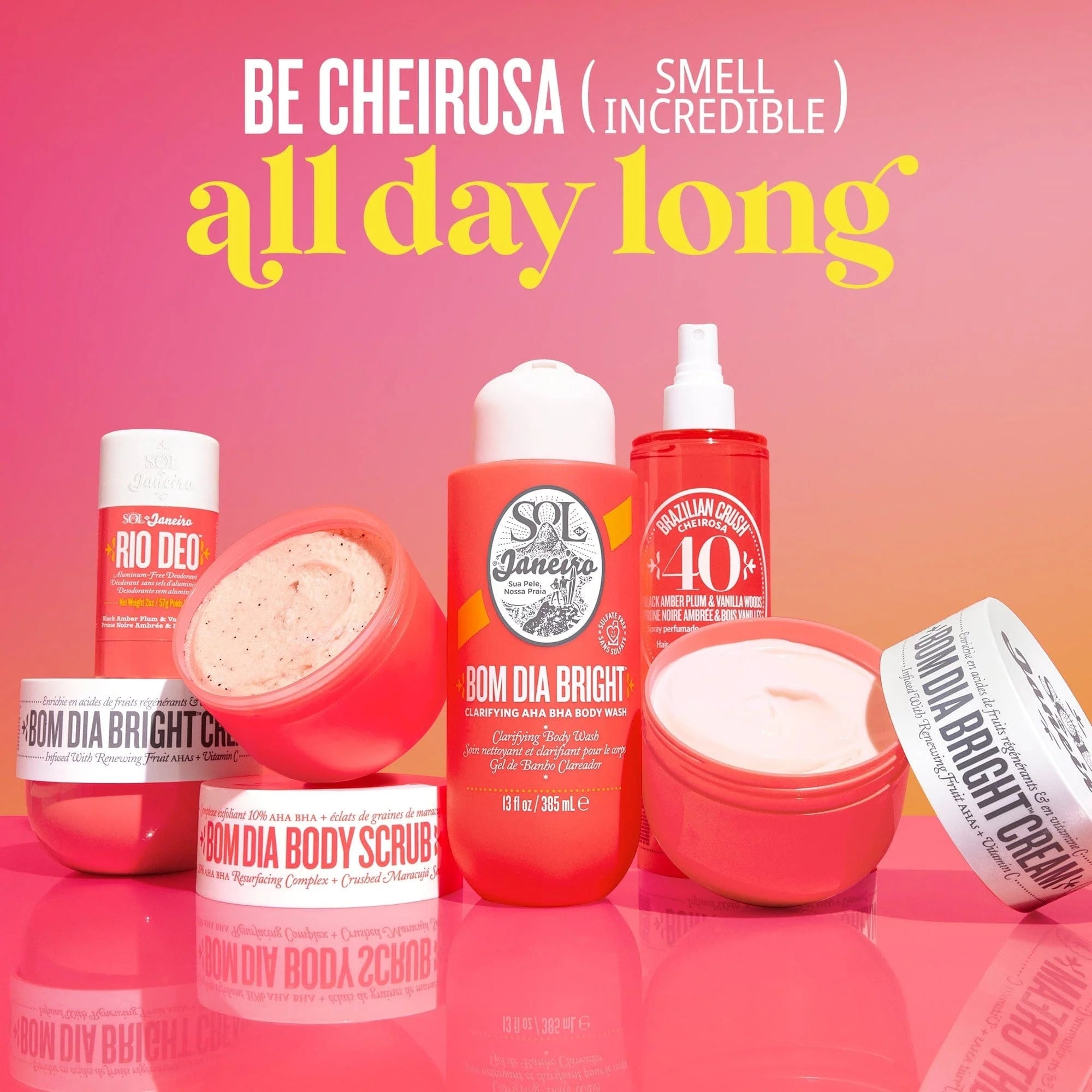 Rio Deo Aluminum Free Deodorant Cheirosa 40