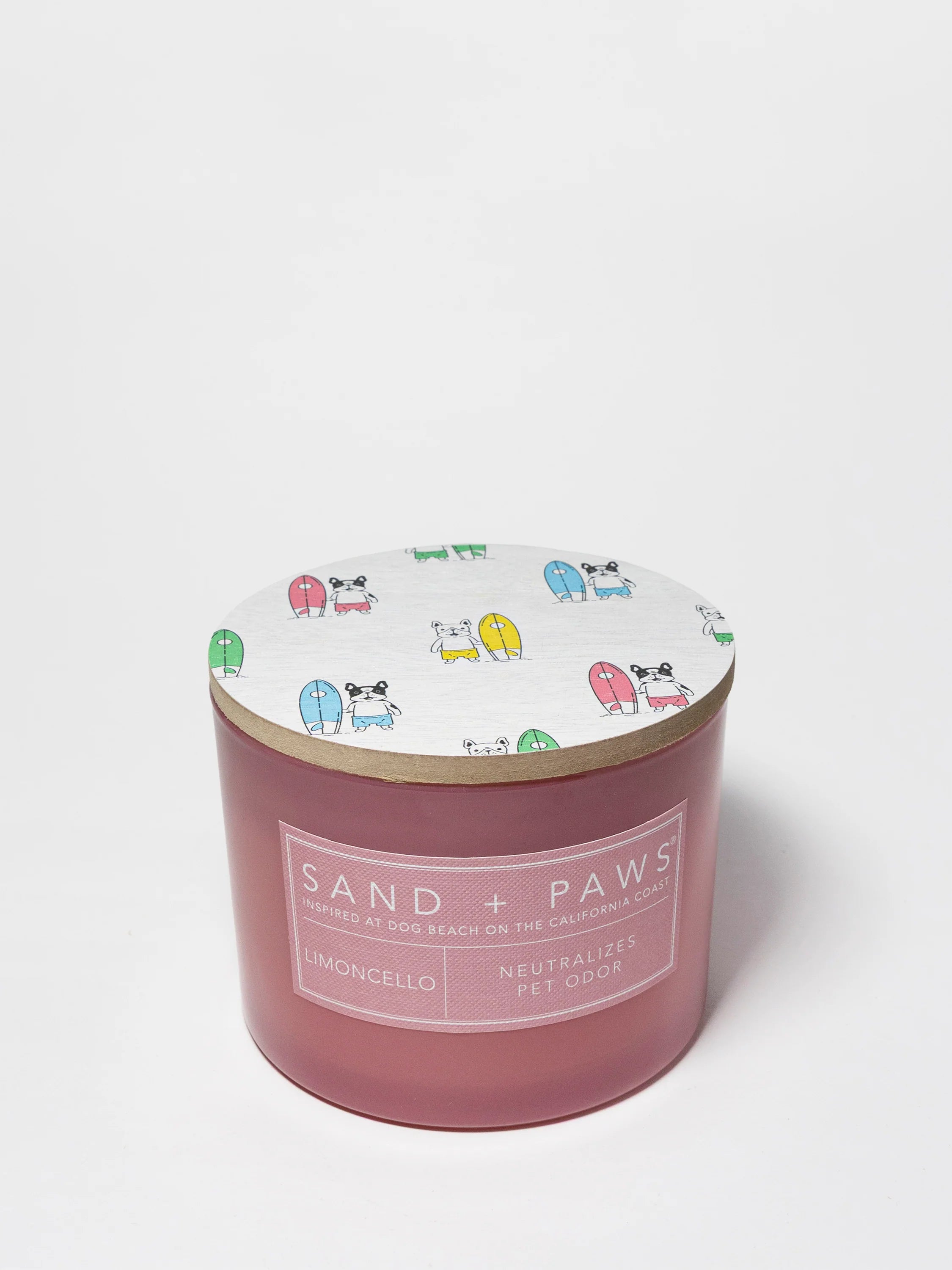 Sand + Paws Limoncello 12 oz scented candle