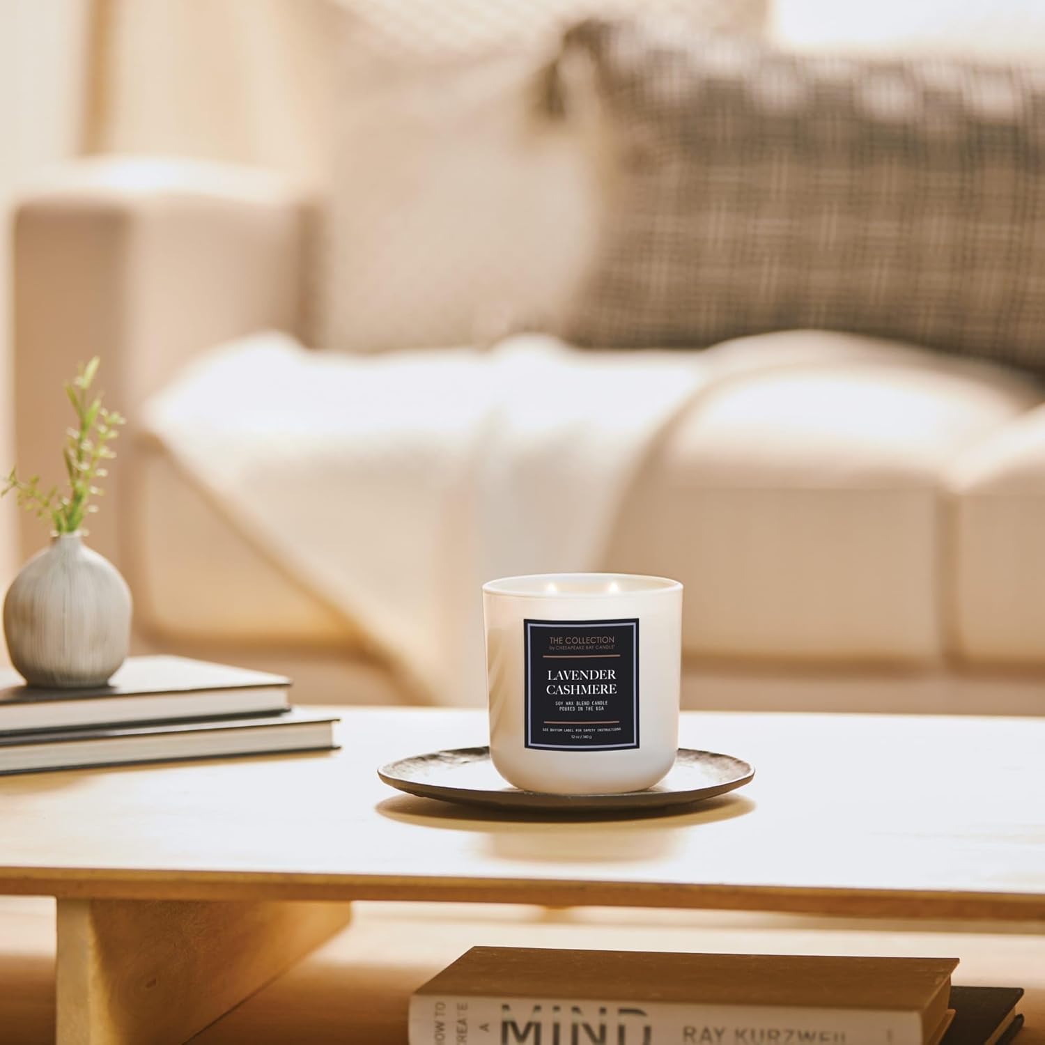 Candle The Collection by Candle Lavender Cashmere 2 Wick Jar Candle