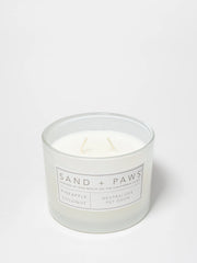 Sand + Paws Pineapple Coconut 12 oz scented candle